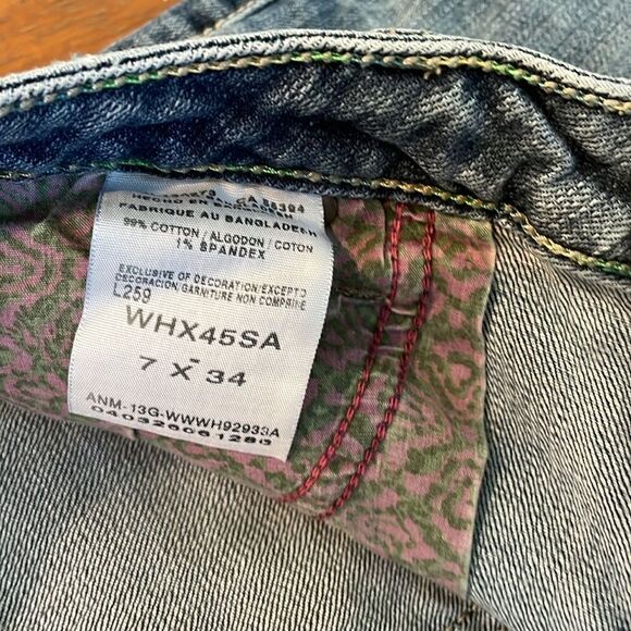 Rock by Wranger Jeans Women's Size 7X34 - Picture 7 of 8